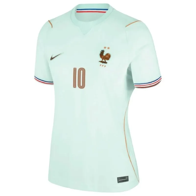 France MBAPPE Coupe du Monde 2026 maillot extérieur femme vert