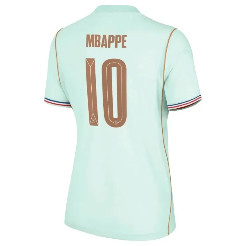 France MBAPPE Coupe du Monde 2026 maillot extérieur femme vert