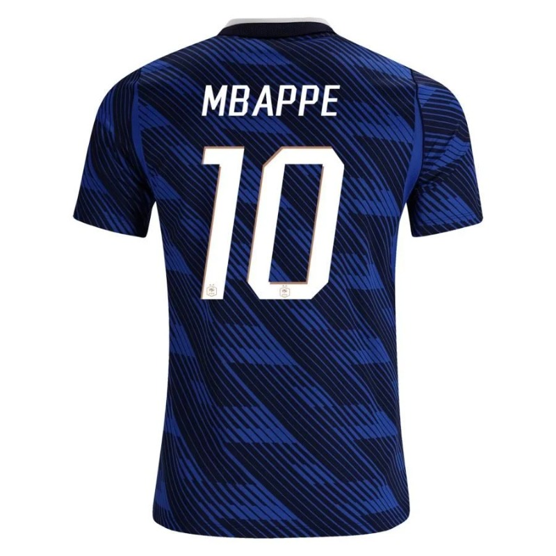 France MBAPPE 2026 World Cup kids home jersey set blue