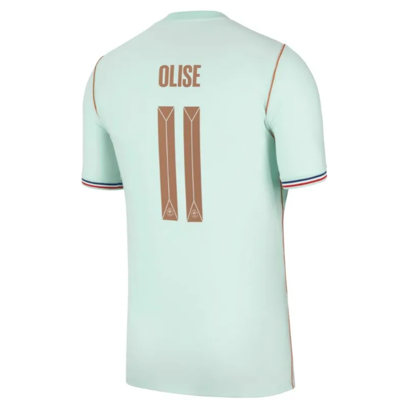 Frankreich OLISE 2026/27 Auswärtstrikot Grün