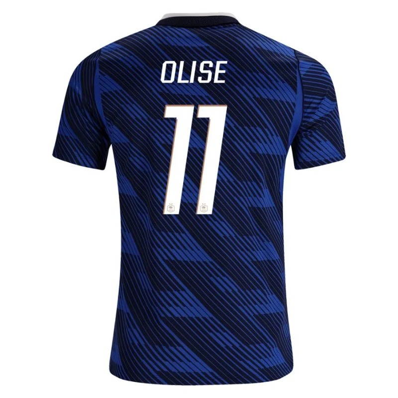 Frankreich OLISE WM 2026 Heimtrikot blau