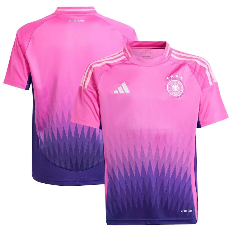 Germany's 2024/25 Away Kids' Jersey - Pink