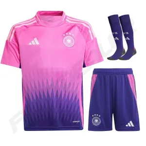 Germany's 2024/25 Away Kids' Kit - Pink