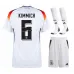 Joshua Kimmich's 2024/25 Home Kids' Kit - White