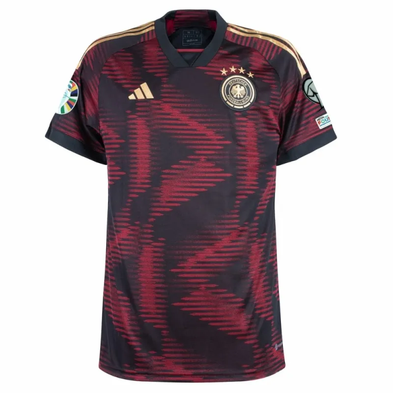 Germany's Euro 2024 Away Kids' Jersey Kit - Pink and Purple