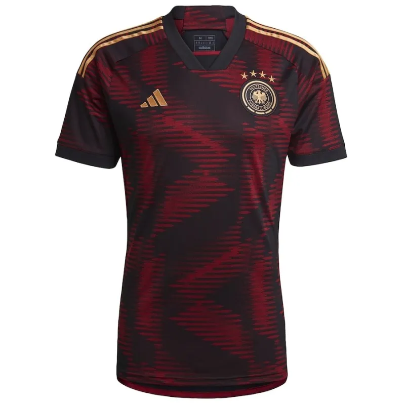 Deutschland 2022 WM Auswärts-Trikot-Set für Kinder - Pink-Violett