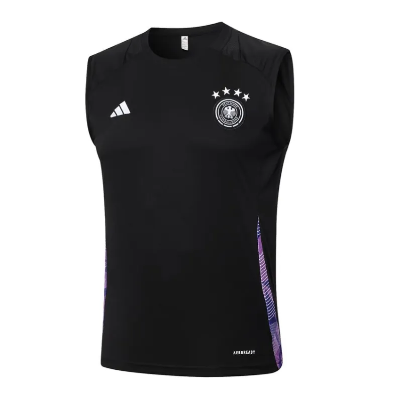 Deutsches 2024/25 Weste + Kurze Hose - Schwarz