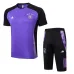 Traje de entrenamiento + pantalones cortos de Alemania 2024/25 - Púrpura
