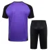 Traje de entrenamiento + pantalones cortos de Alemania 2024/25 - Púrpura
