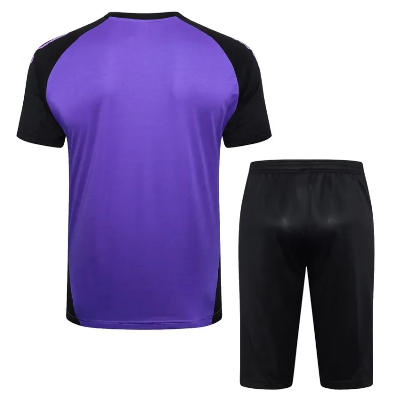 Traje de entrenamiento + pantalones cortos de Alemania 2024/25 - Púrpura