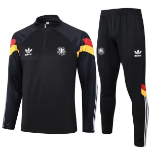 Vêtements de sport + pantalons de l'Allemagne 2024/25 - Noir foncé