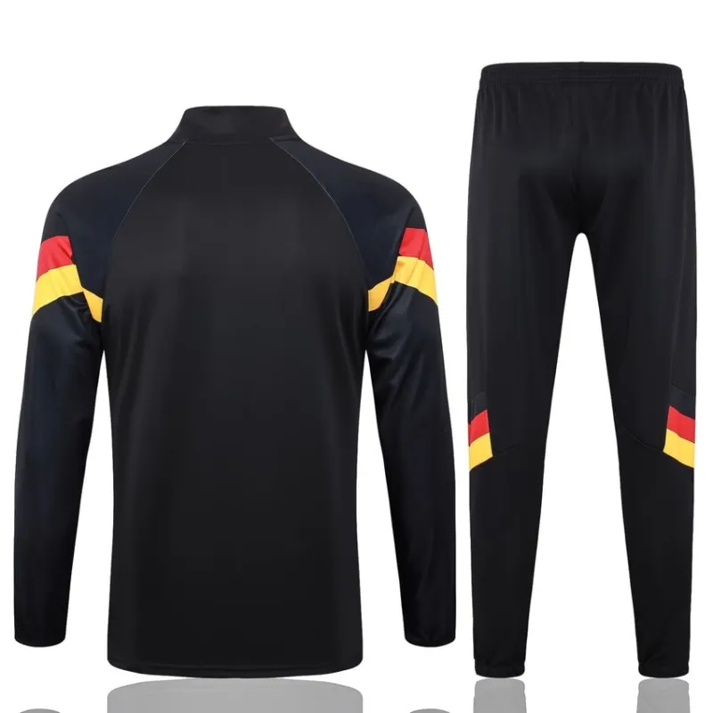 Abbigliamento sportivo + pantaloni della Germania 2024/25 - Nero scuro