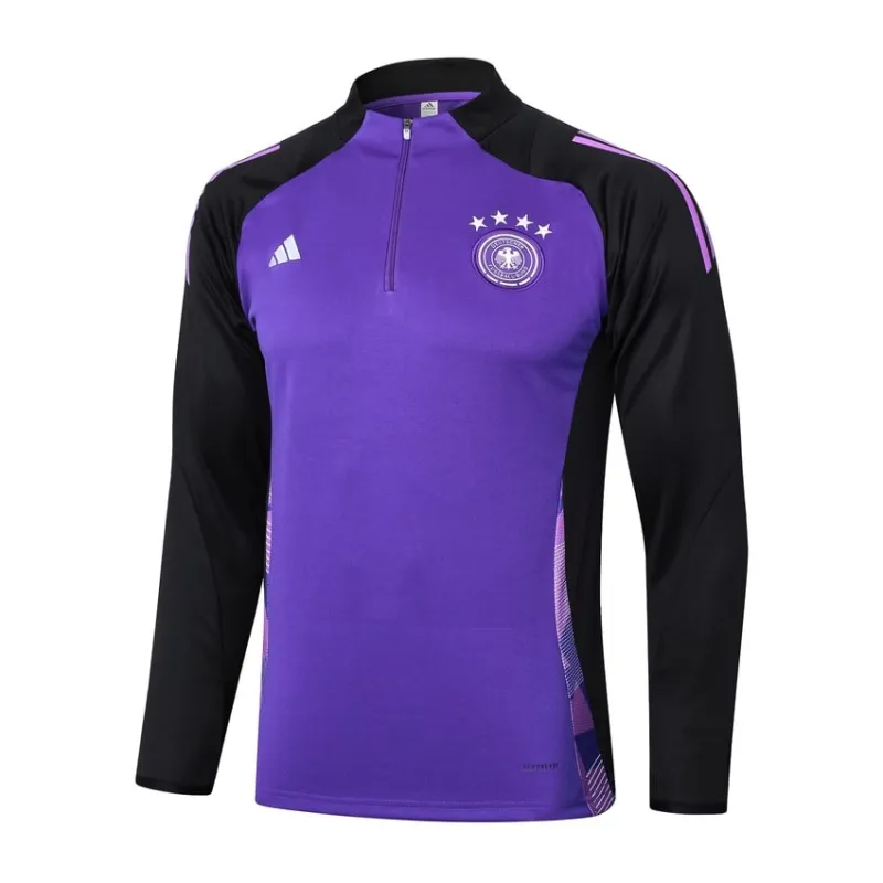 Abbigliamento sportivo + pantaloni della Germania 2024/25 - Viola