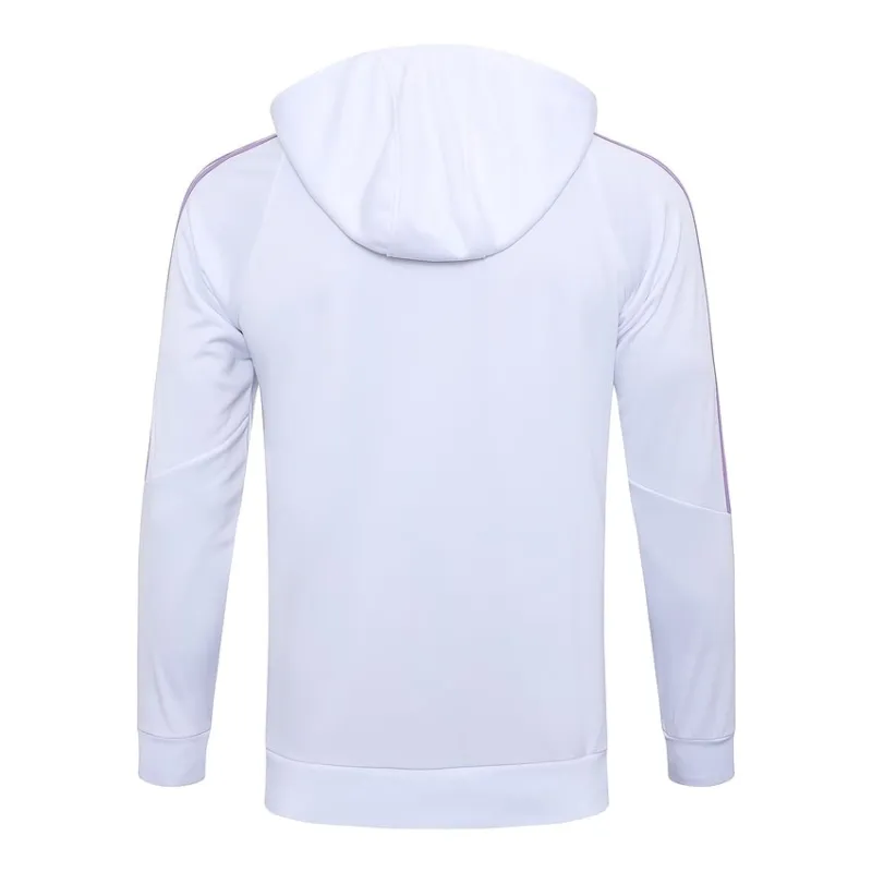 Germany 2024/25 White Hooded Sportswear Set with Pants