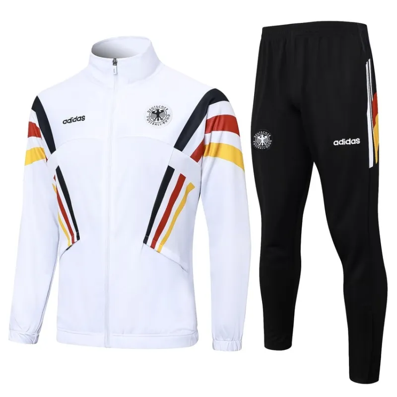 Chaqueta de deporte + pantalones de Alemania 2024/25 - Blanco