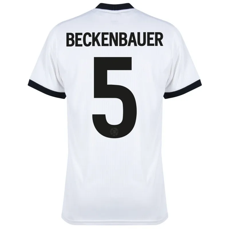 Beckenbauer Germany 125th Anniversary Jersey - Fan Version - White