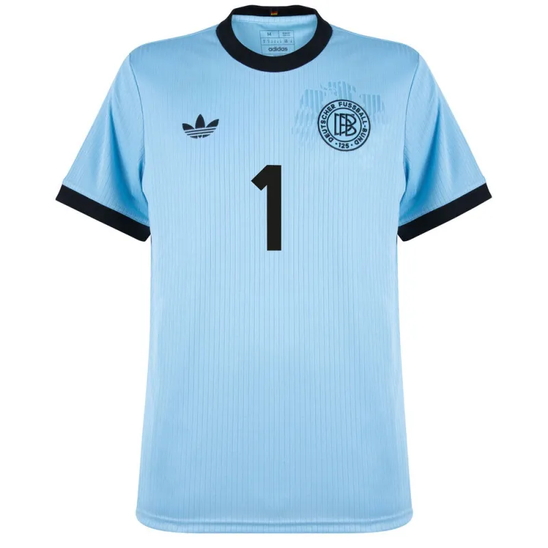 Kahn Deutschland 125. Jahrestag Torwart-Trikot - Cyan