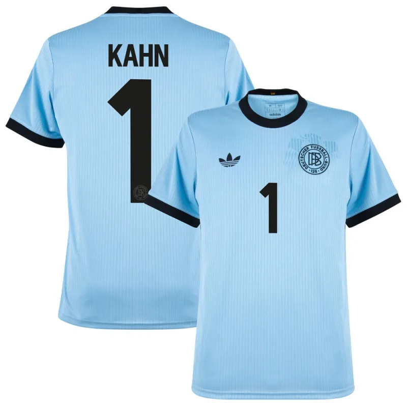 Kahn Deutschland 125. Jahrestag Torwart-Trikot - Cyan