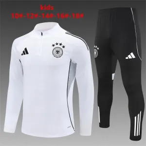 Alemania 2025/26 Conjunto Deportivo Infantil blanco