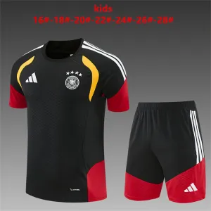 Alemania 2026/27 Conjunto de Entrenamiento Infantil negro