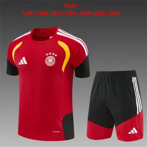 Alemania 2026/27 Conjunto de Entrenamiento Infantil rojo
