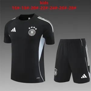 Alemania 2025/26 Conjunto de Entrenamiento Infantil negro