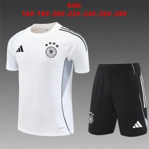 Alemania 2025/26 Conjunto de Entrenamiento Infantil blanco