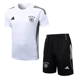 Camiseta de Entrenamiento + Pantalones Cortos Alemania 2025/26 - Blanco