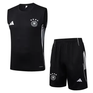 Conjunto de Pantalones Cortos y Camiseta sin Mangas Alemania 2025/26 - Negro