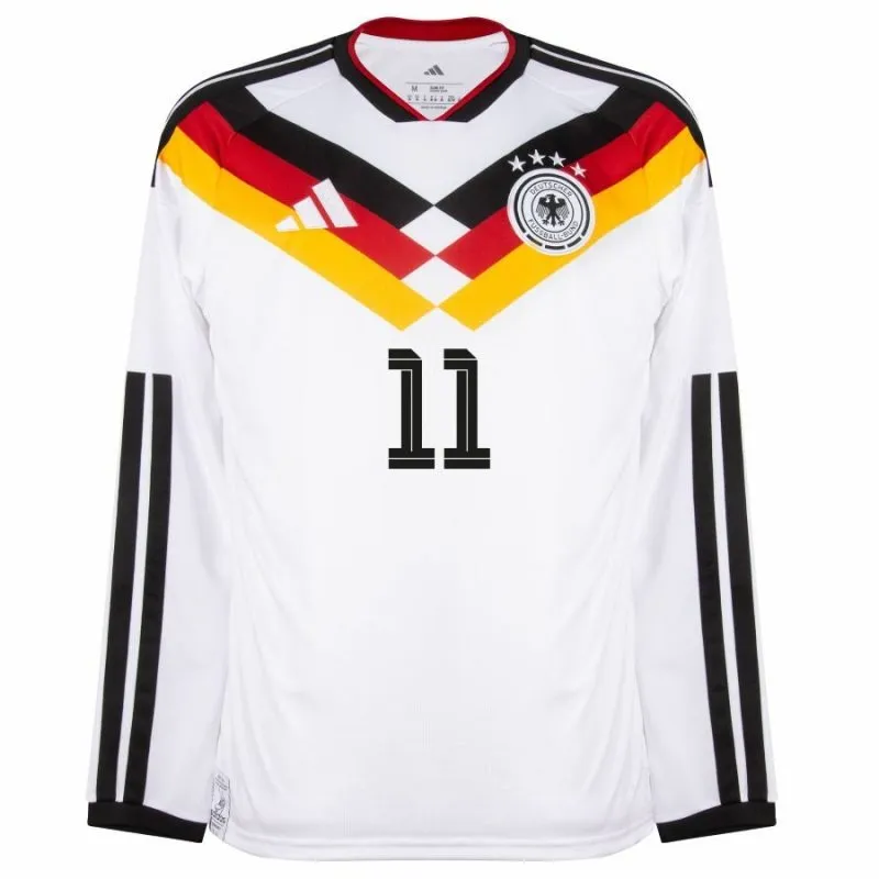 Germany WOITEMADE 2026/27 Home Long Sleeve Jersey - White