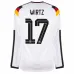 Germany WIRTZ 2026/27 Home Long Sleeve Jersey - White