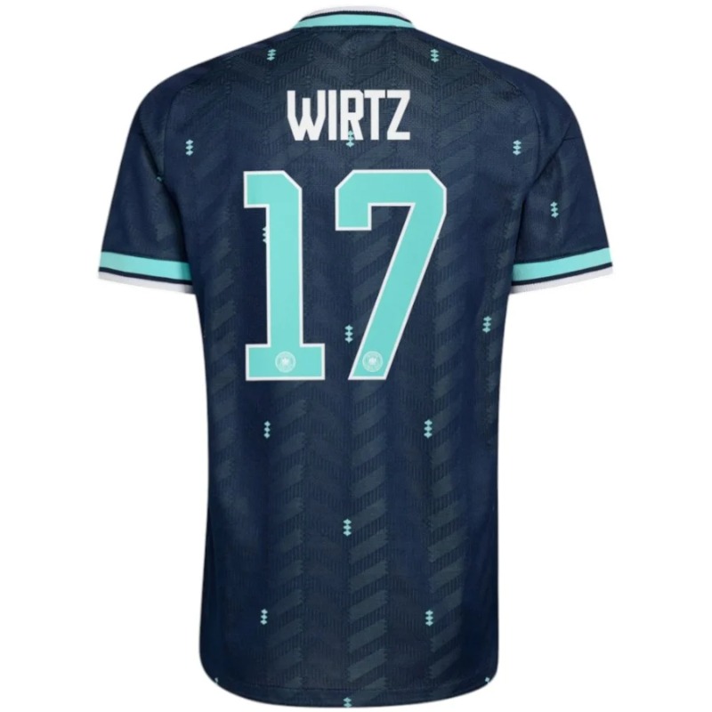Germany WIRTZ 2026/27 Kids Away Set Blue
