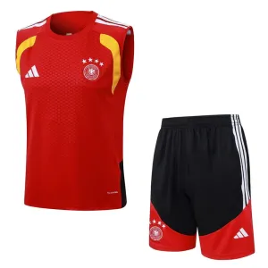 Conjunto Chaleco Alemania 2026/27 Rojo