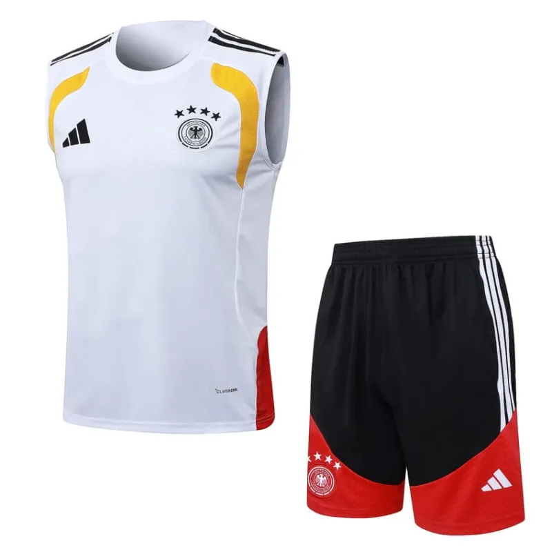 Completo Gilet Germania 2026/27 Bianco