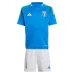 Il set di maglie per bambini di casa dell'Italia 2024/25 - Blu