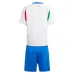 Italy's 2024/25 Away Children's Kit Jersey - White
