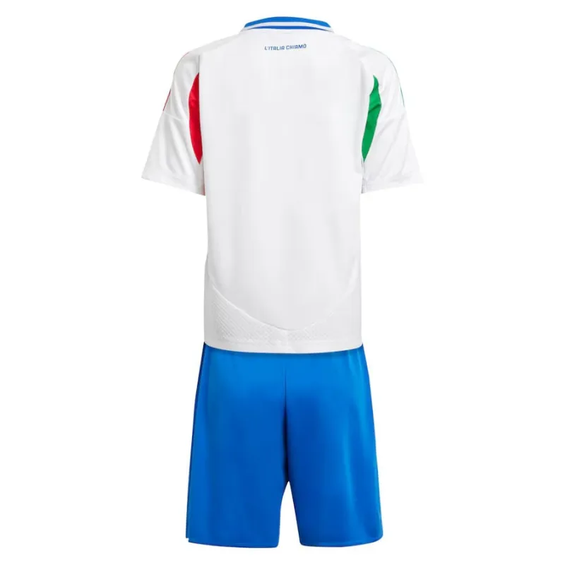 Italy's 2024/25 Away Children's Kit Jersey - White