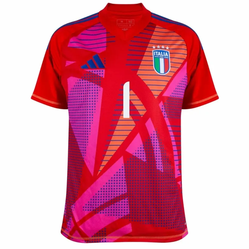 La camiseta de portero de Italia 2024/25 de Donnarumma - Roja