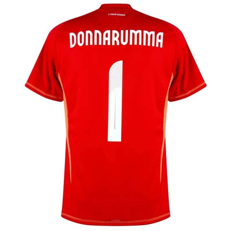 La camiseta de portero de Italia 2024/25 de Donnarumma - Roja