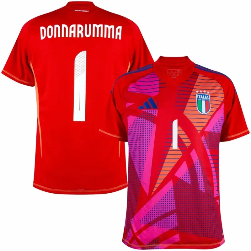 La camiseta de portero de Italia 2024/25 de Donnarumma - Roja