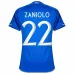Zaniolo's Italy 2023/24 Home Jersey - Blue