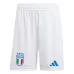 Shorts d'extérieur de l'Italie 2024/25 - Blanc