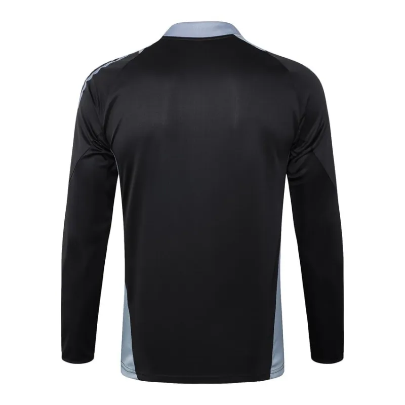 Italy's 2024/25 long-sleeved sportswear + pants - black