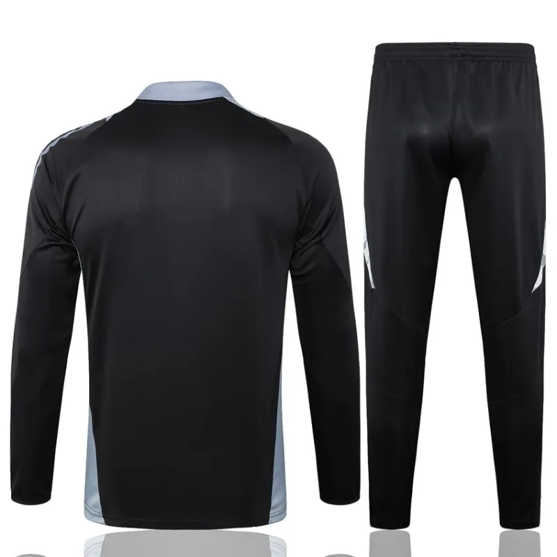 Italy's 2024/25 long-sleeved sportswear + pants - black