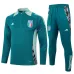Italy's 2024/25 long-sleeved sportswear + pants - green
