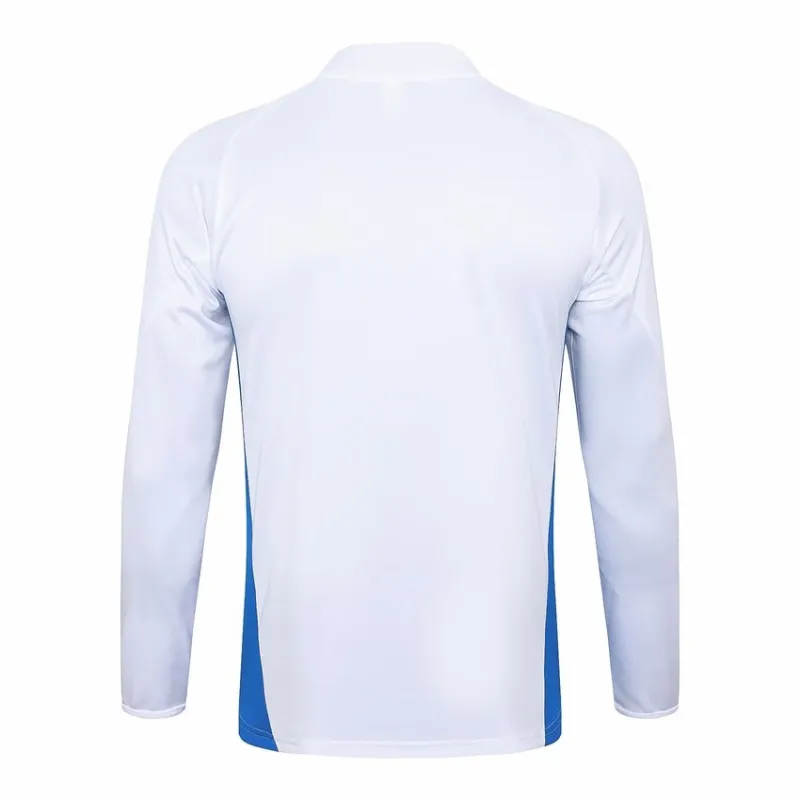 Italy's 2024/25 long-sleeved sportswear + pants - white