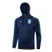 Italy's 2024/25 hooded sportswear + pants - blue