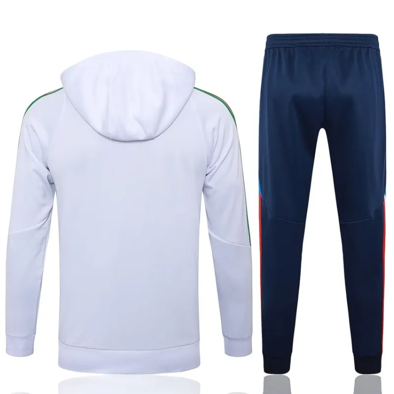 Italy's 2024/25 hooded sportswear + pants - white