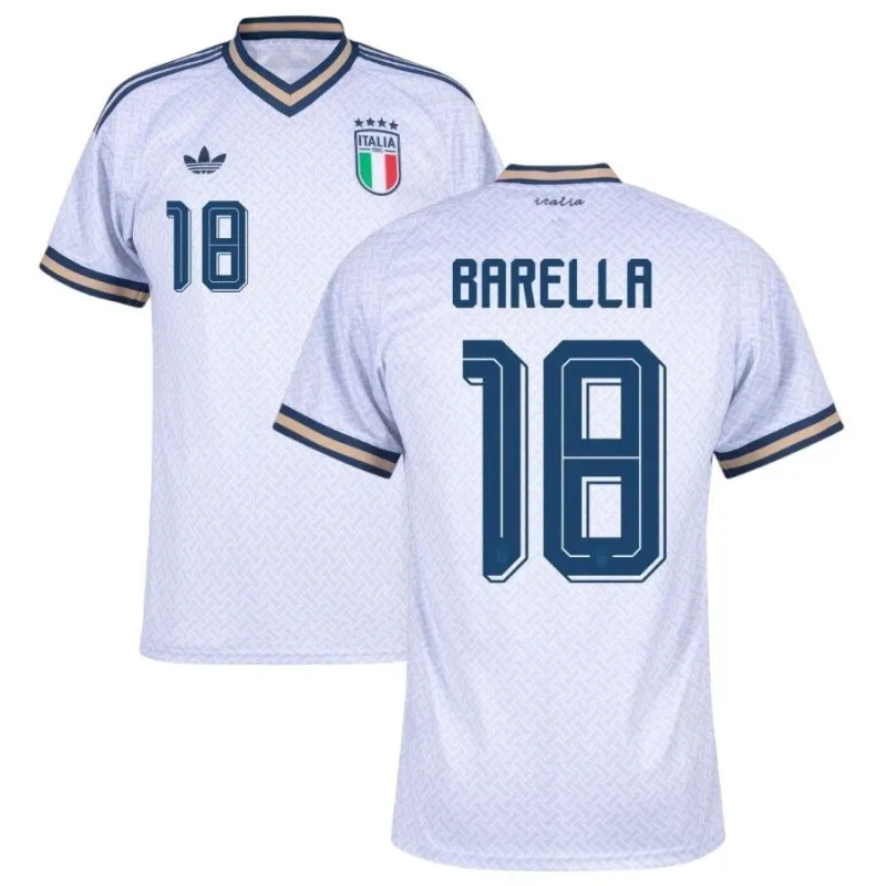 Italien BARELLA 2026/27 Auswärtstrikot Weiß