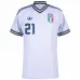 Italien BASTONI 2026/27 Auswärtstrikot Weiß
